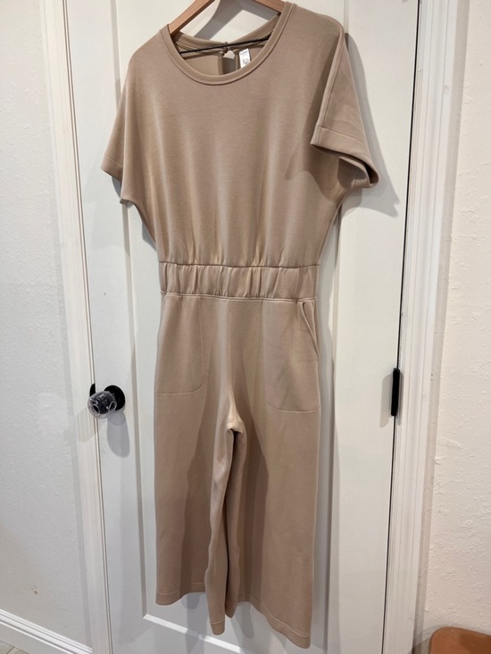 SPANX Pants - SPANX Air Essentials Wide Leg Cropped Jumpsuit